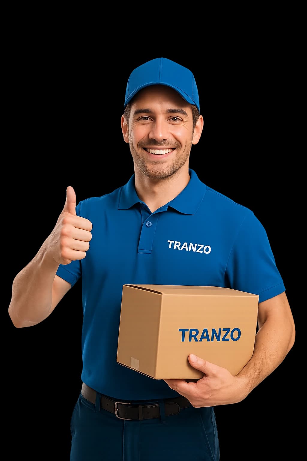 Courier Boy Thumbs Up